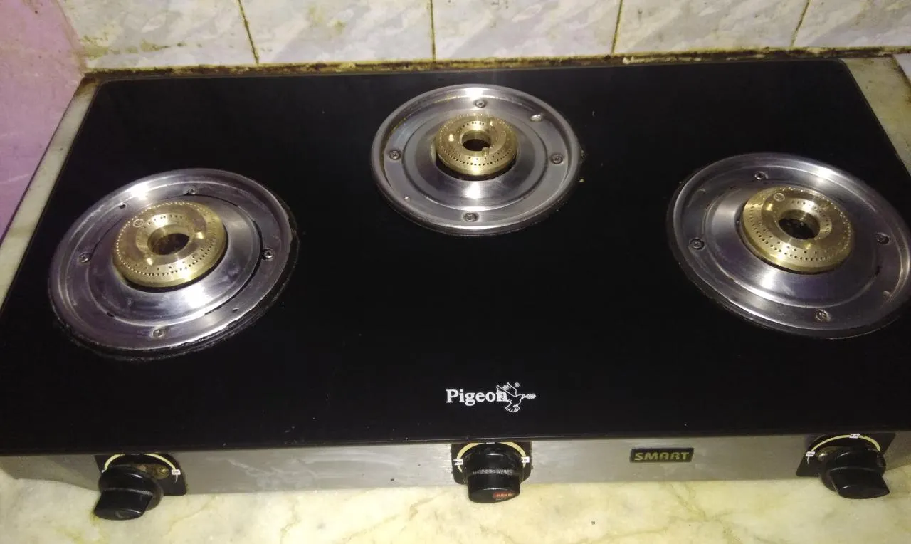 3 no gas stove burner for glass top  Vidium stove SMB