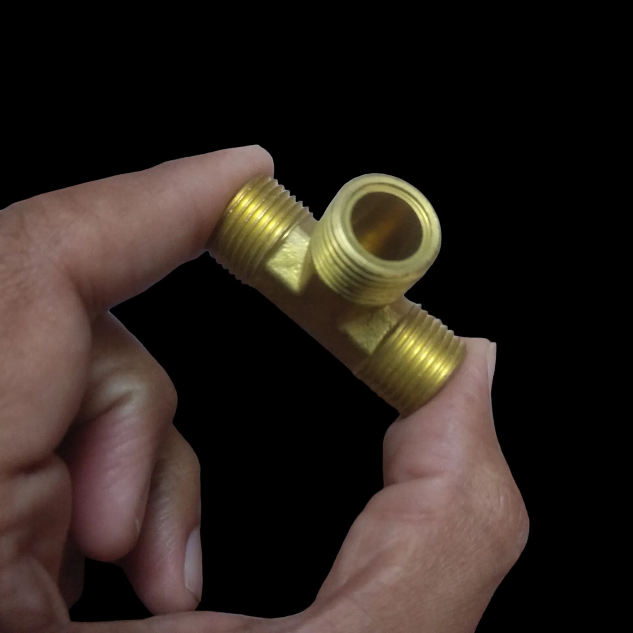 3 way LPG Gas Splitter Thread Type
