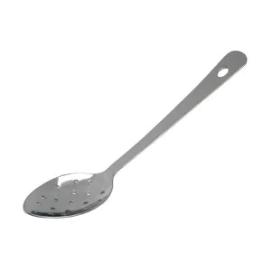 6/St.Perforated Spoon 12" With Hanging Hole