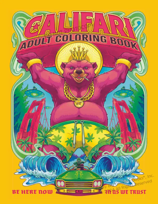 Califari's Adult Coloring Book - A Relaxation Tool