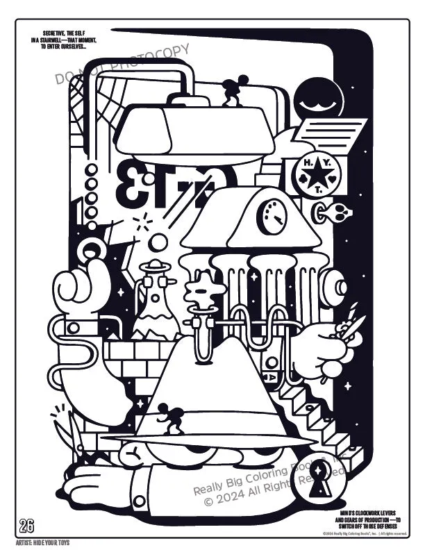 Califari's Adult Coloring Book - A Relaxation Tool