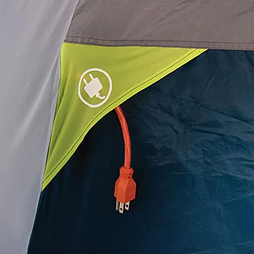 Dome Tent Ozark Trail 10-Person Family Camping Tent with 3 Rooms