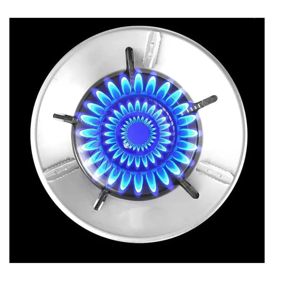 Gas Stove Burner Stand | Gas Chula Support Stand Stove Protector | Stove protector (Metal, 2 Pcs)