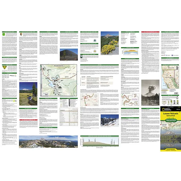 Lassen Volcanic National Park Map