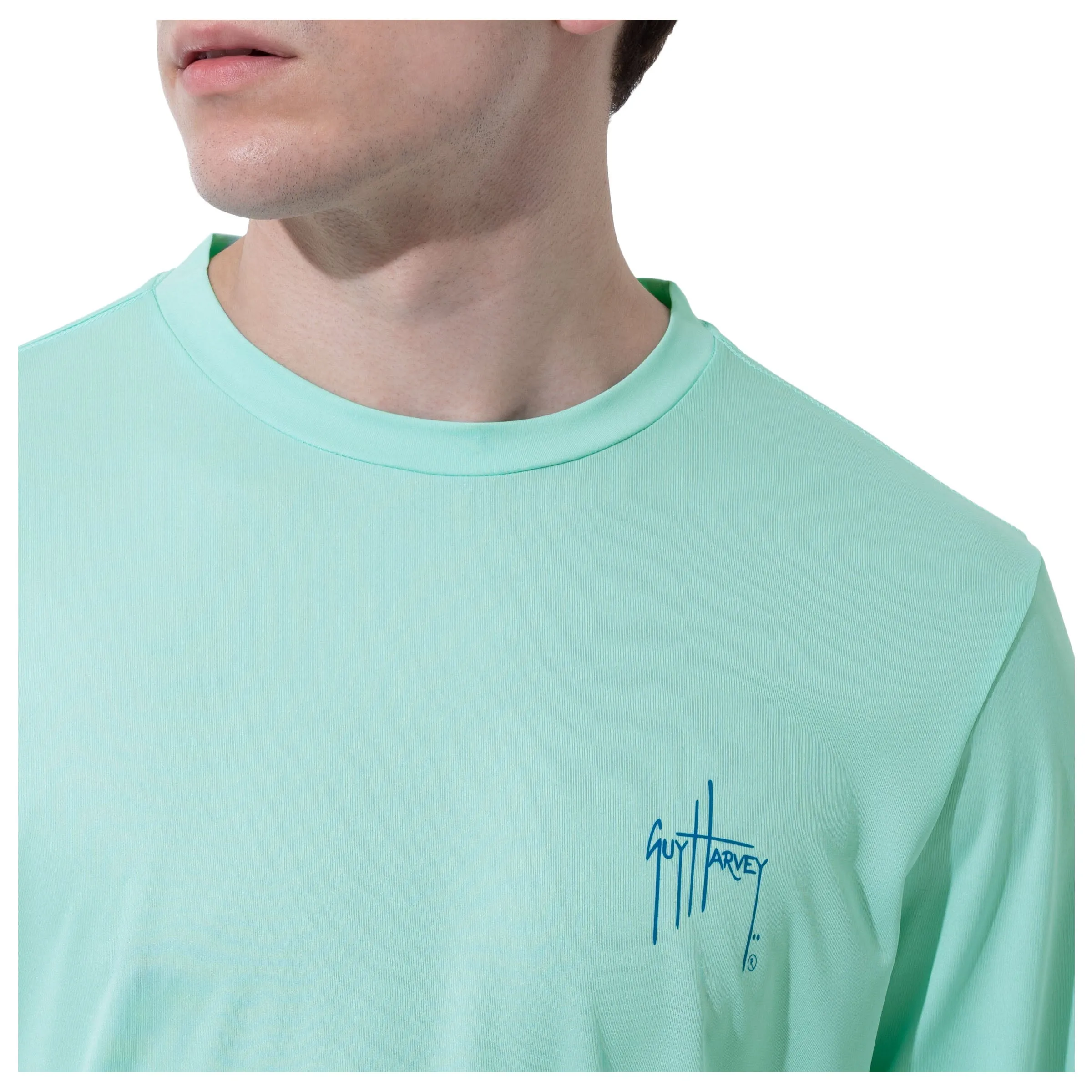 Men's Long Sleeve Sun Protection Shirt UPF 50 