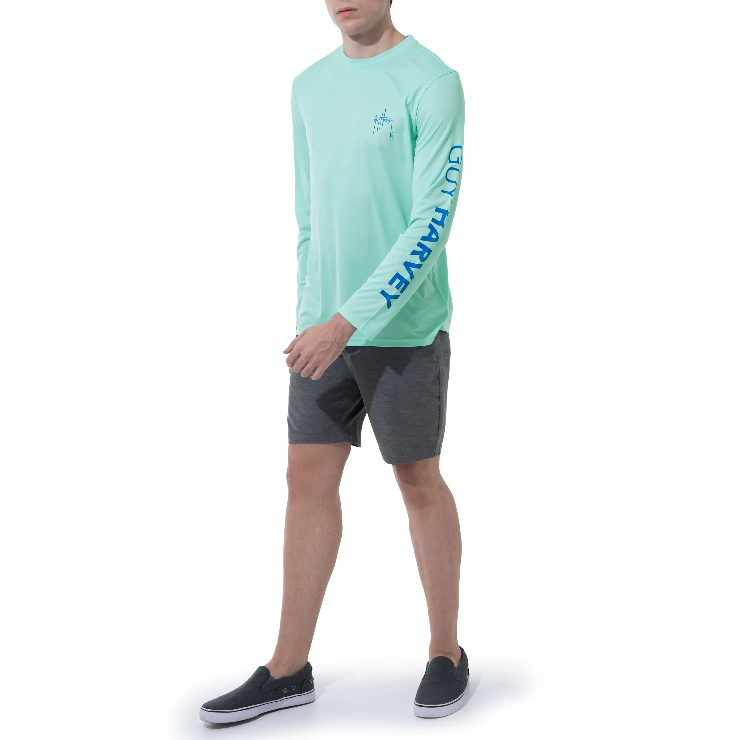 Men's Long Sleeve Sun Protection Shirt UPF 50 