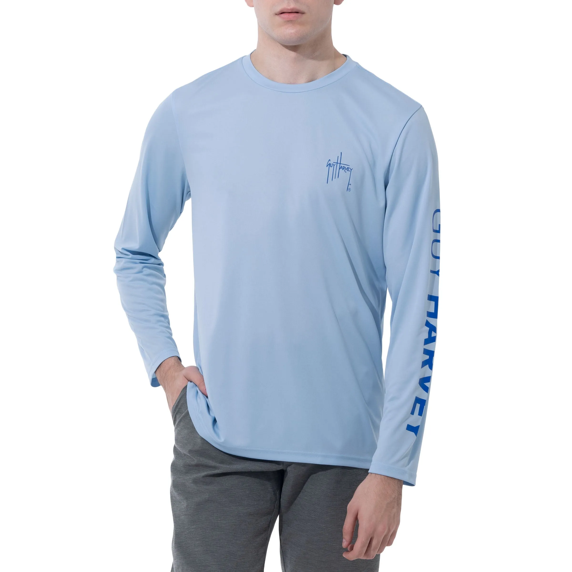 Men's Long Sleeve Sun Protection Shirt UPF 50 