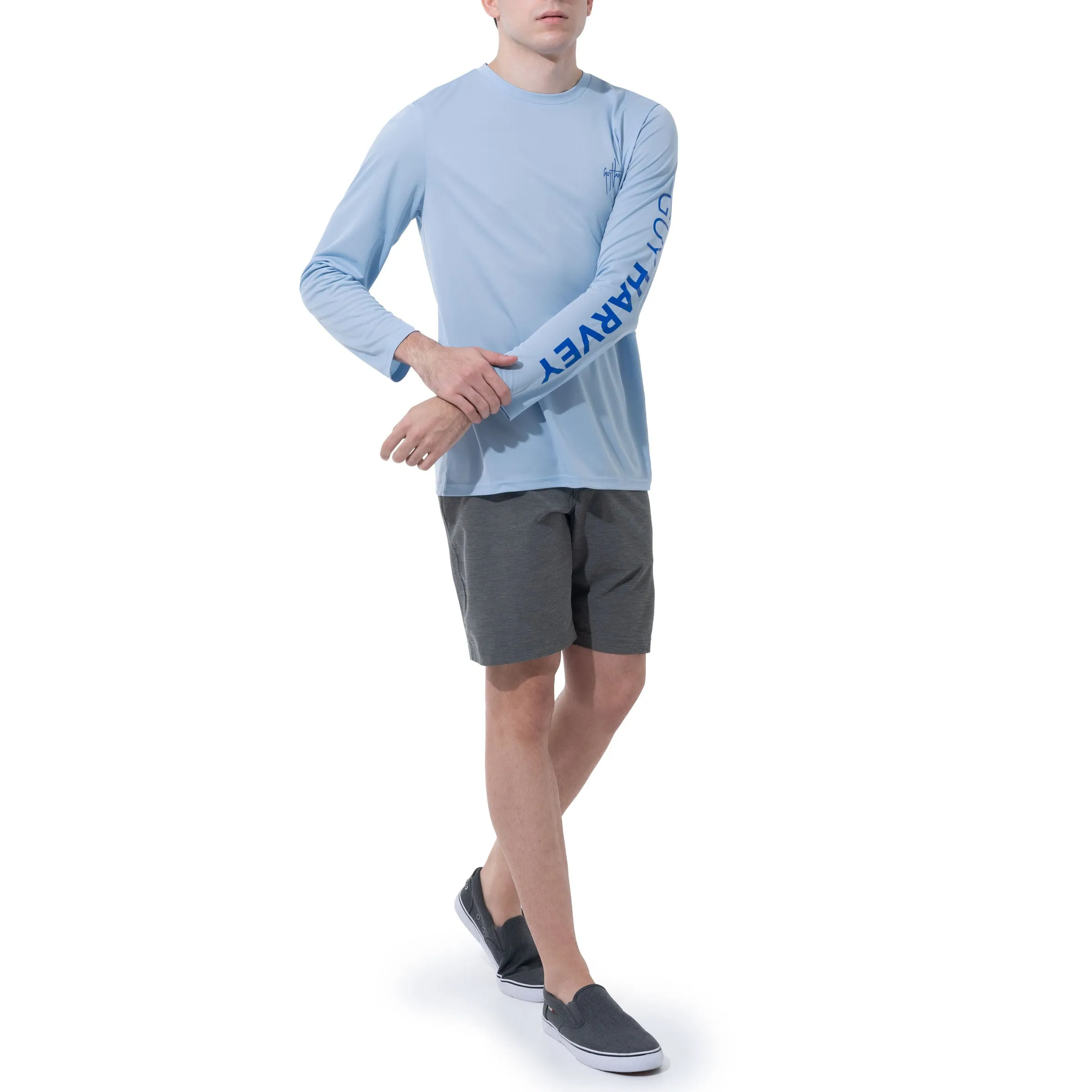 Men's Long Sleeve Sun Protection Shirt UPF 50 