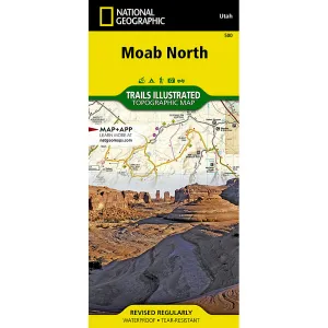 National Geographic Maps: Moab North