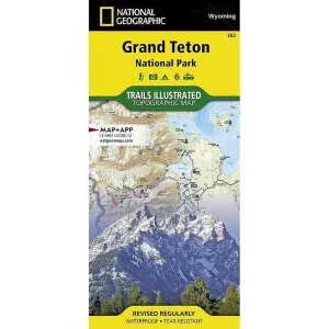 National Geographic Trails Illustrated Grand Teton National Park Map
