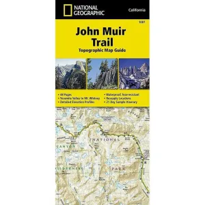 National Geographic Trails Illustrated John Muir Trail Map
