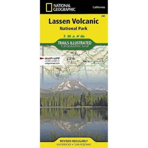 National Geographic Trails Illustrated Lassen Volcanic National Park Map