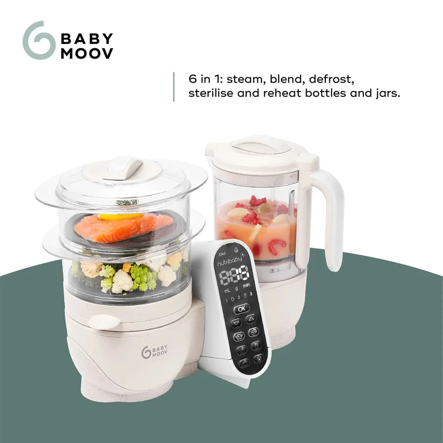 Nutribaby( ) 6in1 Baby Food Maker (Natural Beige)