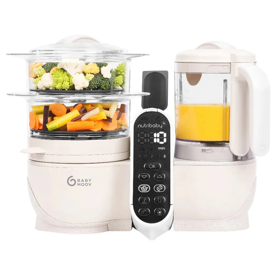 Nutribaby( ) 6in1 Baby Food Maker (Natural Beige)