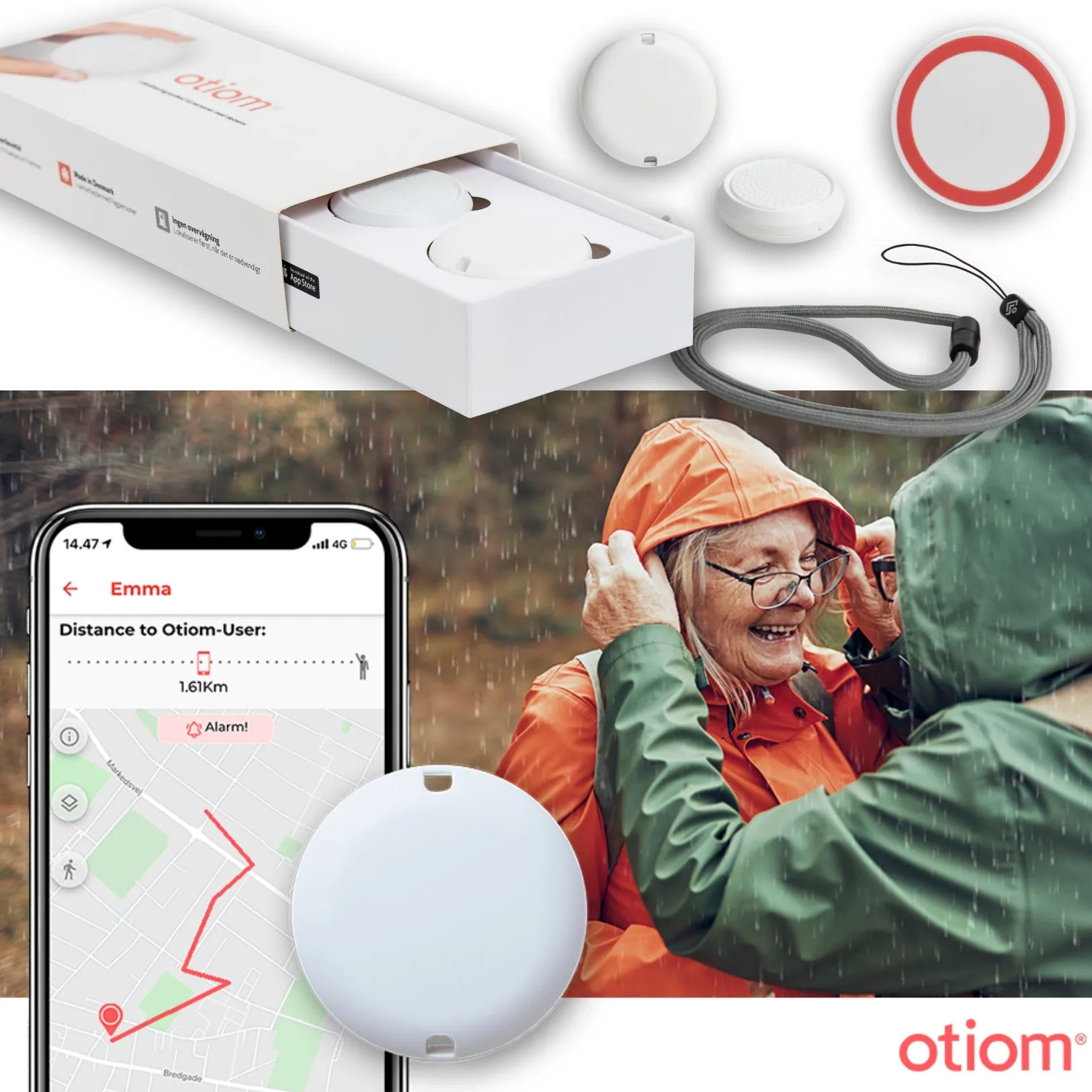 Otiom - GPS locator tag starter kit - VAT Free