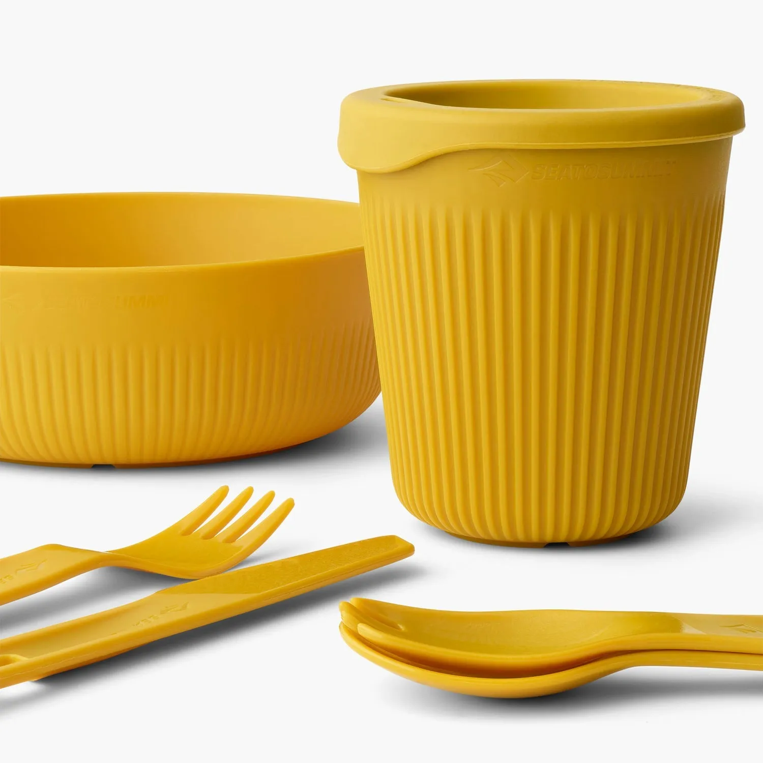 Passage 1 Person Dinnerware Set (6 Piece) - Yellow