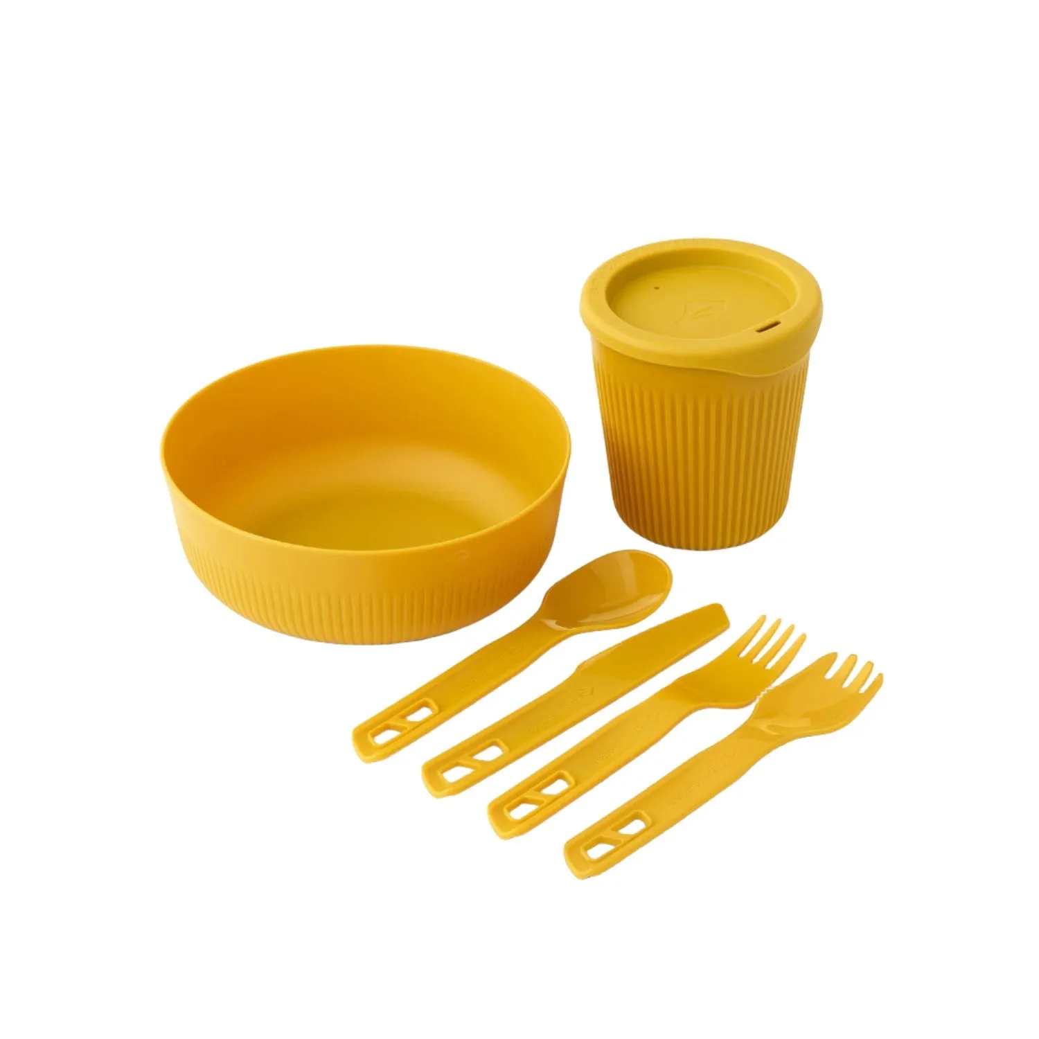 Passage 1 Person Dinnerware Set (6 Piece) - Yellow