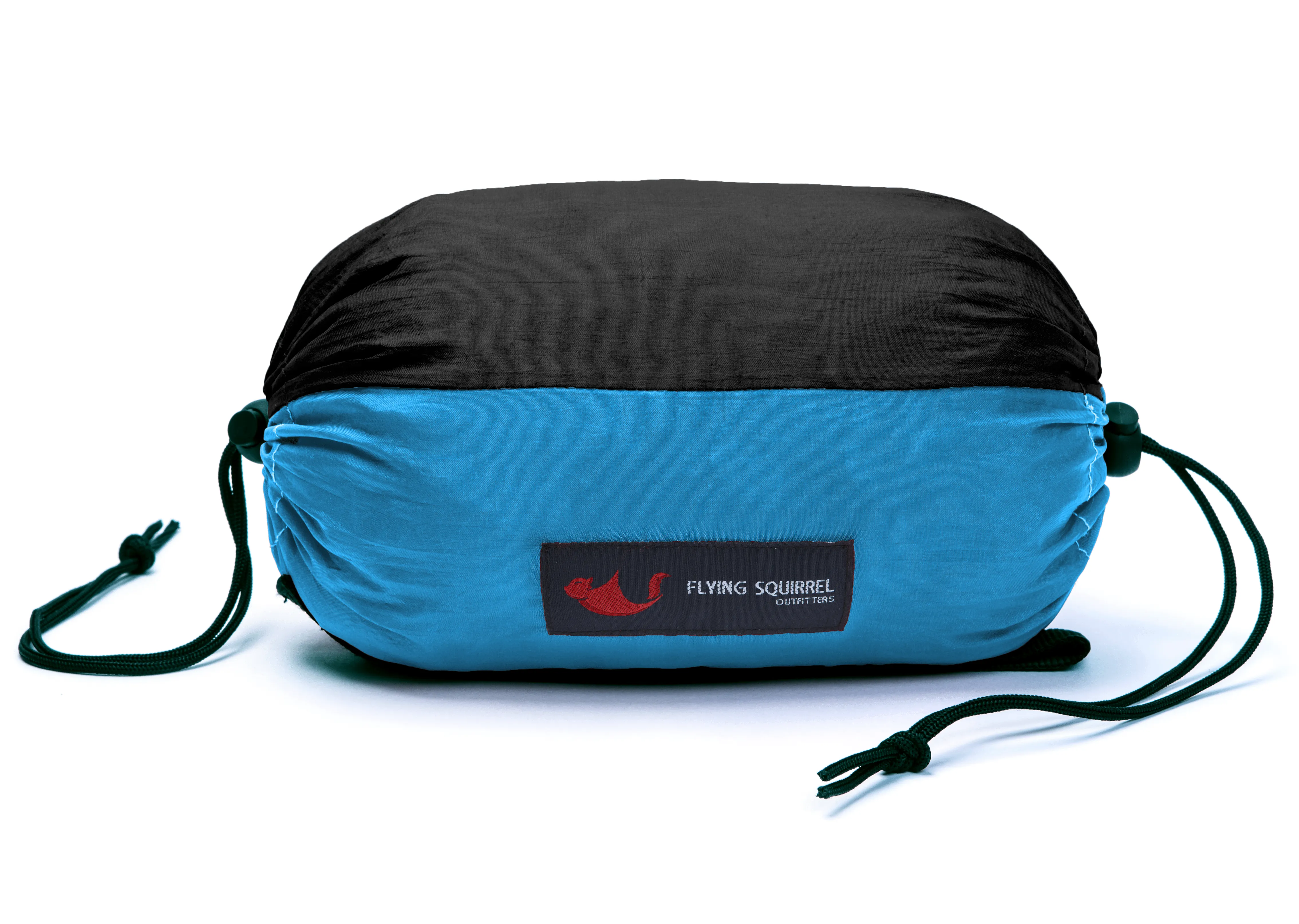 "21ft" BaseCamp Hammock™ - Black & Aqua