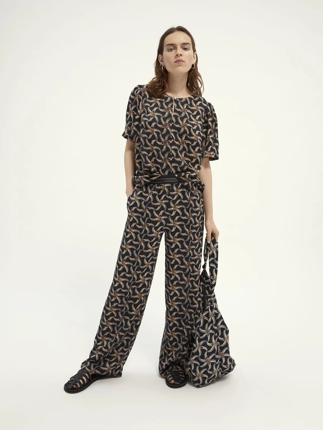 Scotch & Soda Wide Leg Pant