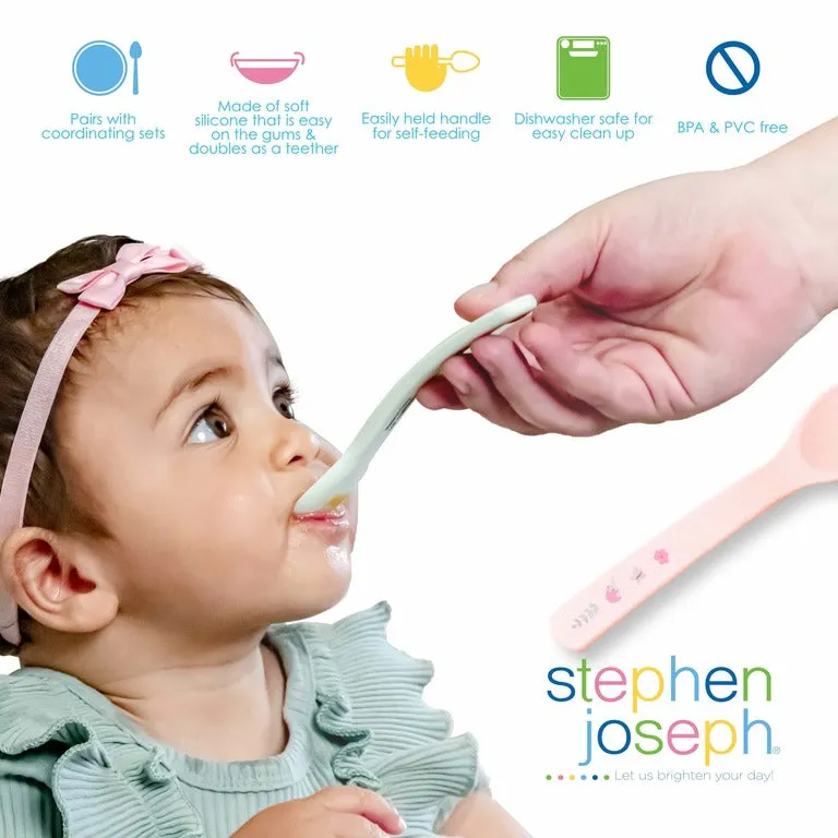 Silicone Baby Spoons Mermaid