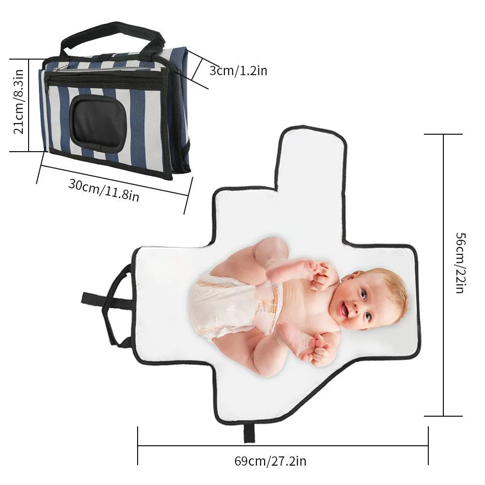 Smart Changing Kit Portable Diaper Hanging Bag