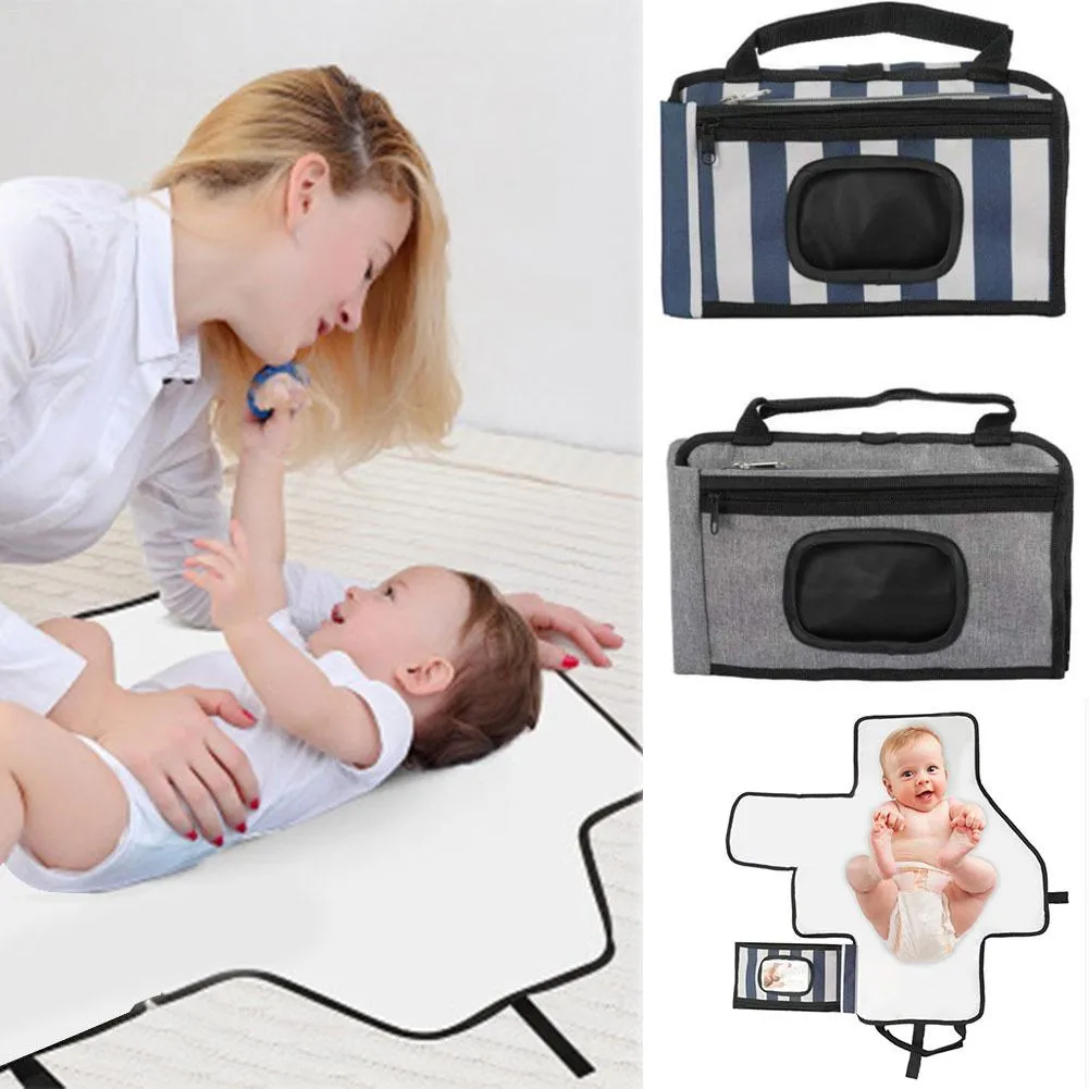 Smart Changing Kit Portable Diaper Hanging Bag