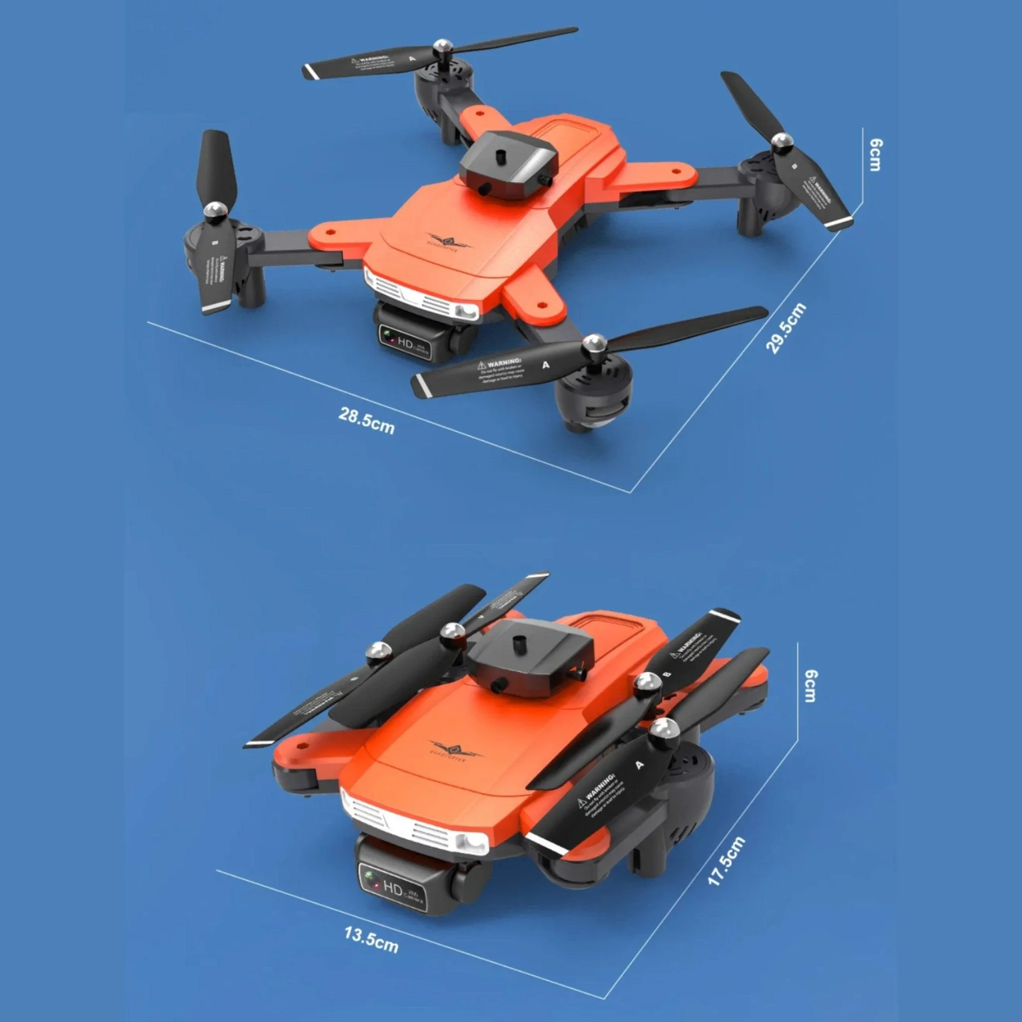TUTT KF617 Mini Drone 4K Dual Camera Drone Infrared Obstacle Avoidance Optical Flow Foldable Quadcopter Height Hold Follow, Orbit, Waypoint Modes 2* Batteries